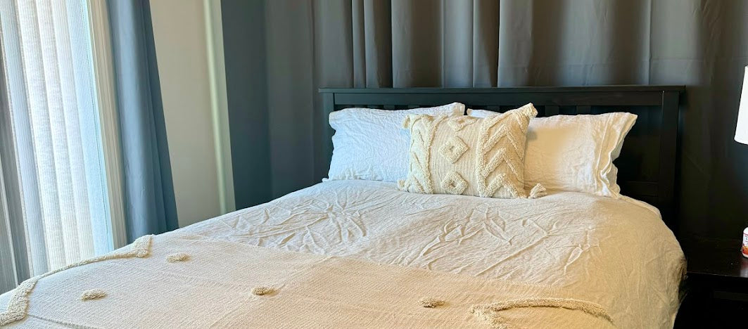 Handmade Tufted Throw