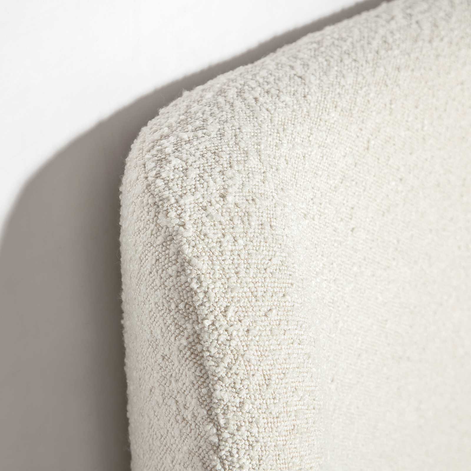 Faye Queen Bed Short - Off White - Queen