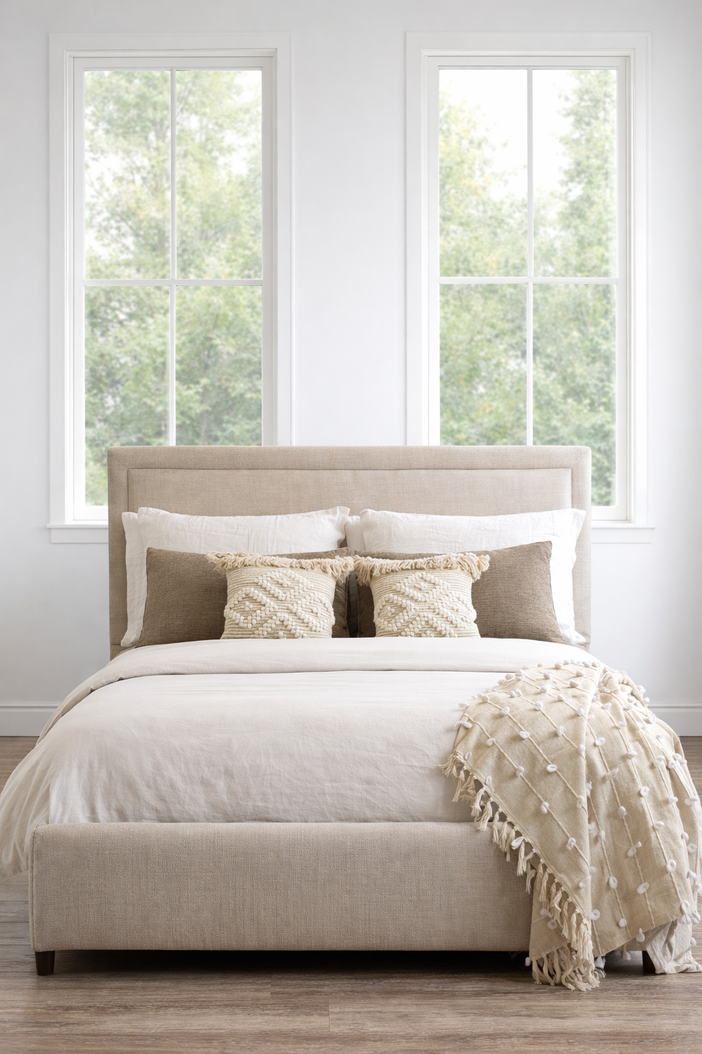 Linen Duvet Cover – White - 100% Belgian Linen