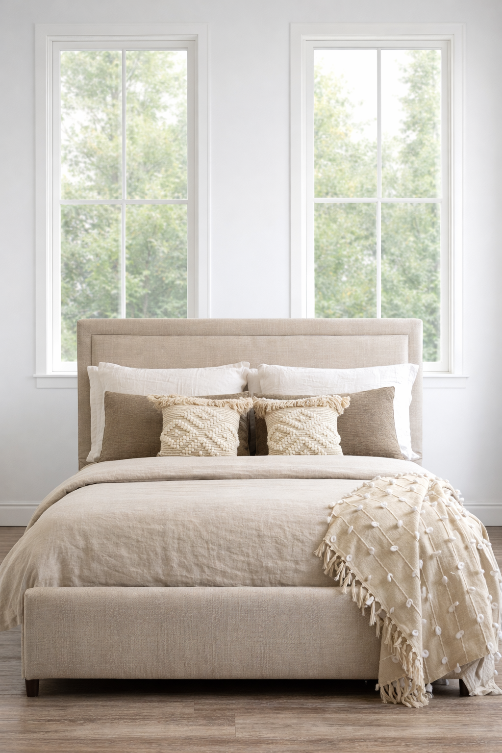 Linen Duvet Cover – Natural - 100% Belgian Linen
