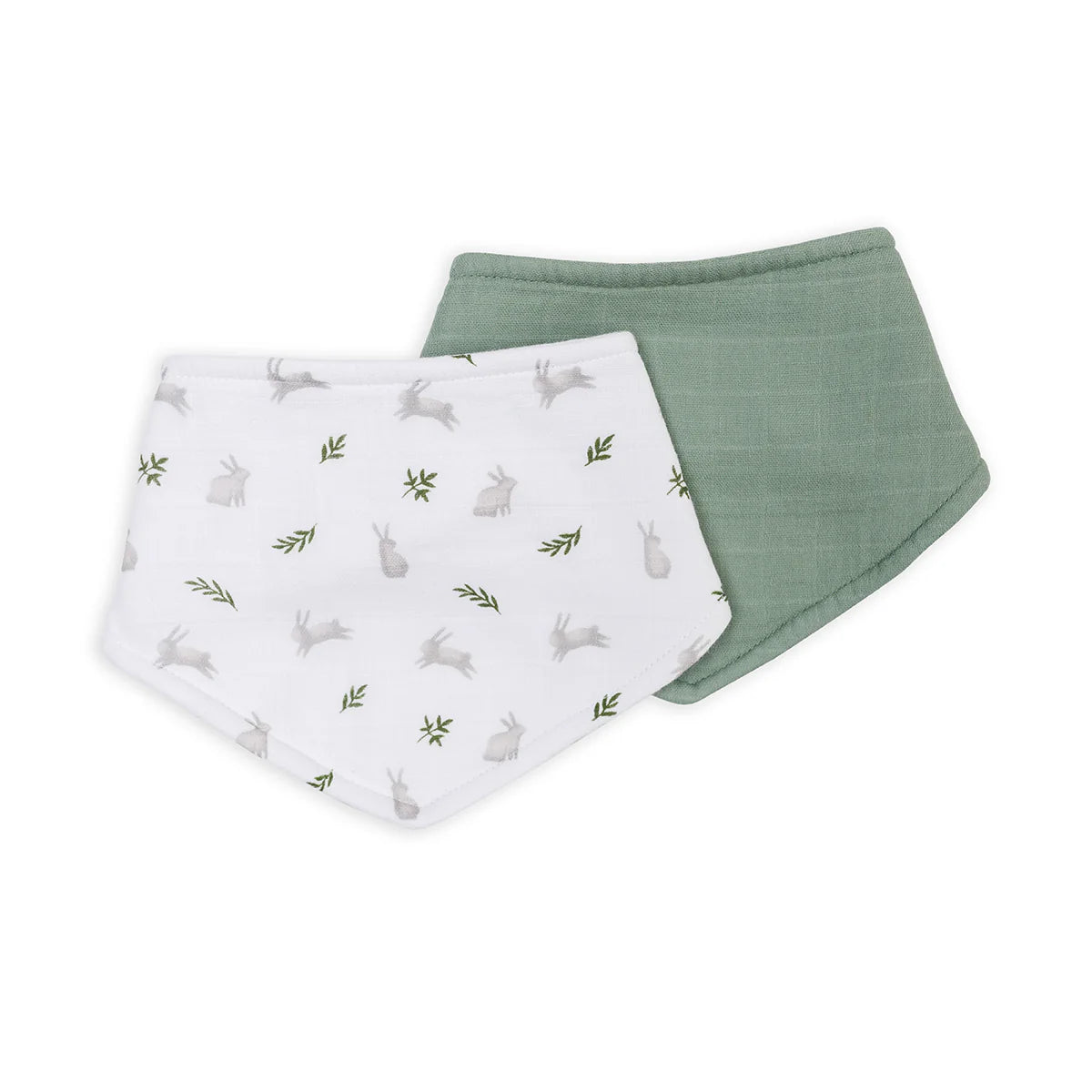 Bunnies & Fern - Bandana Baby Bibs