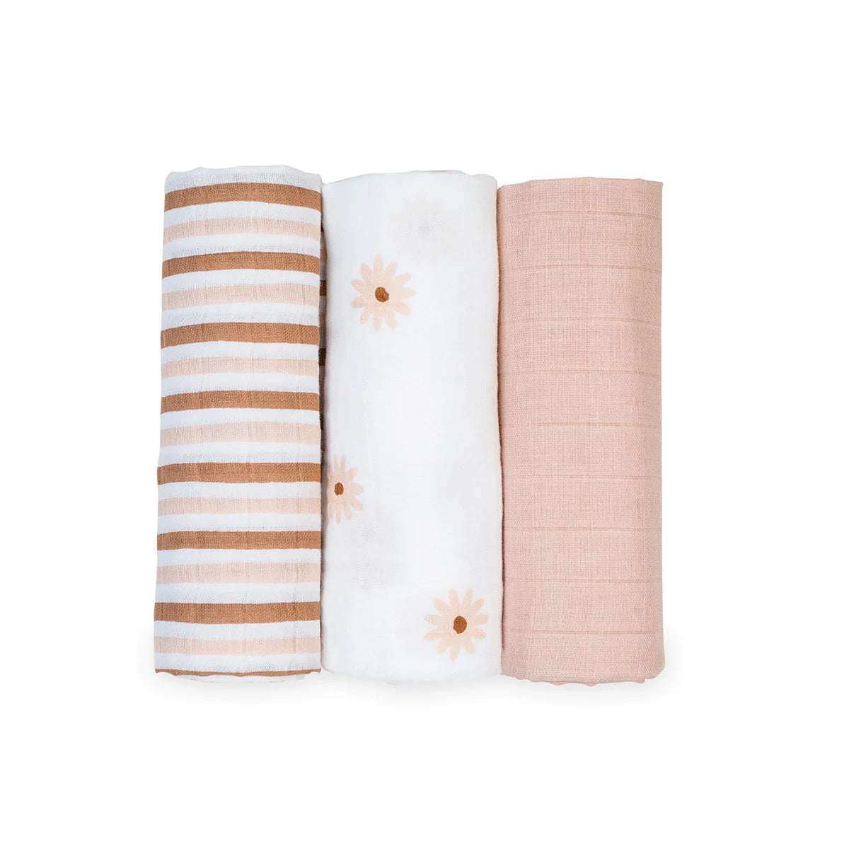 Daisies - Receiving Blanket- 3 Pack