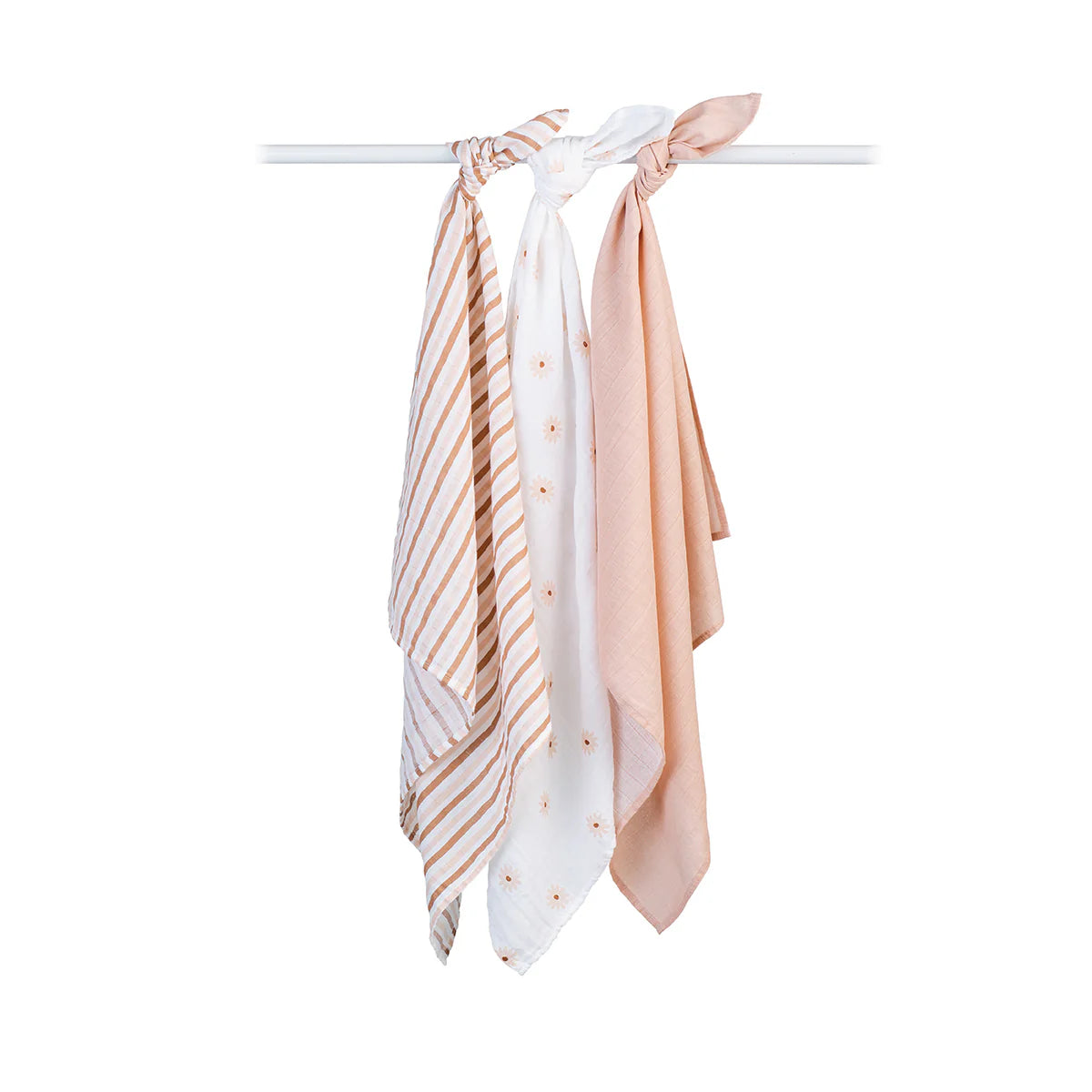 Daisies - Receiving Blanket- 3 Pack