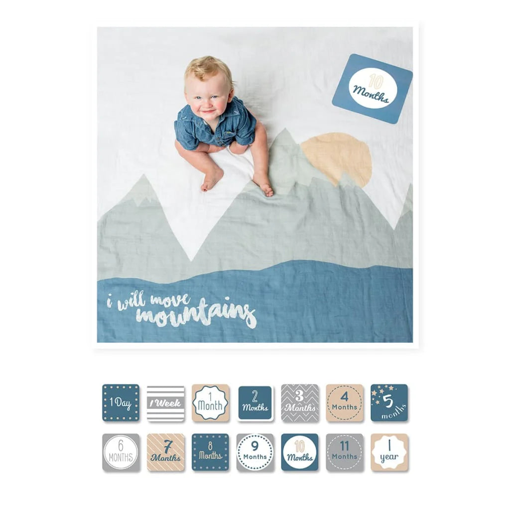 I Will Move Mountains - Milestone Blanket