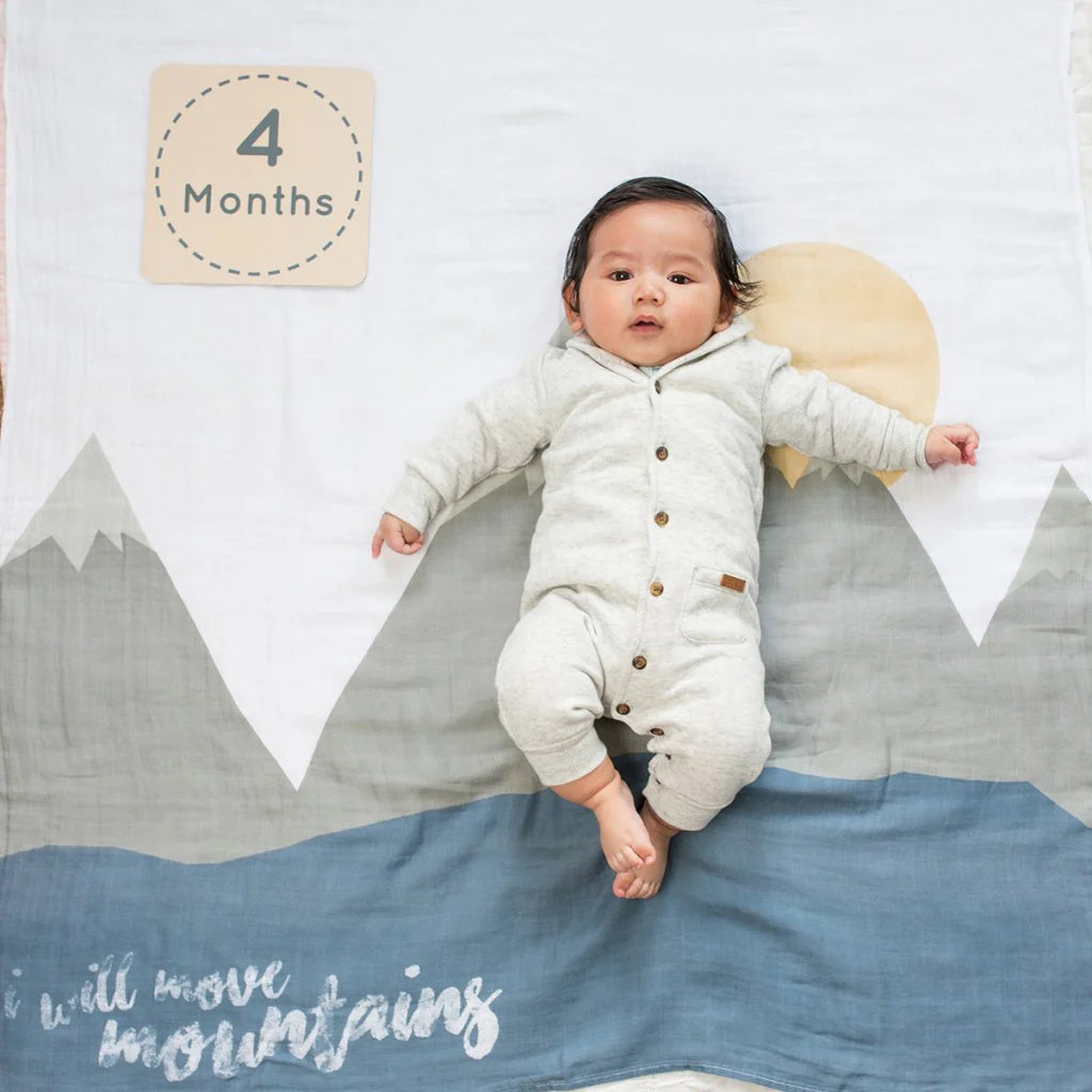 I Will Move Mountains - Milestone Blanket
