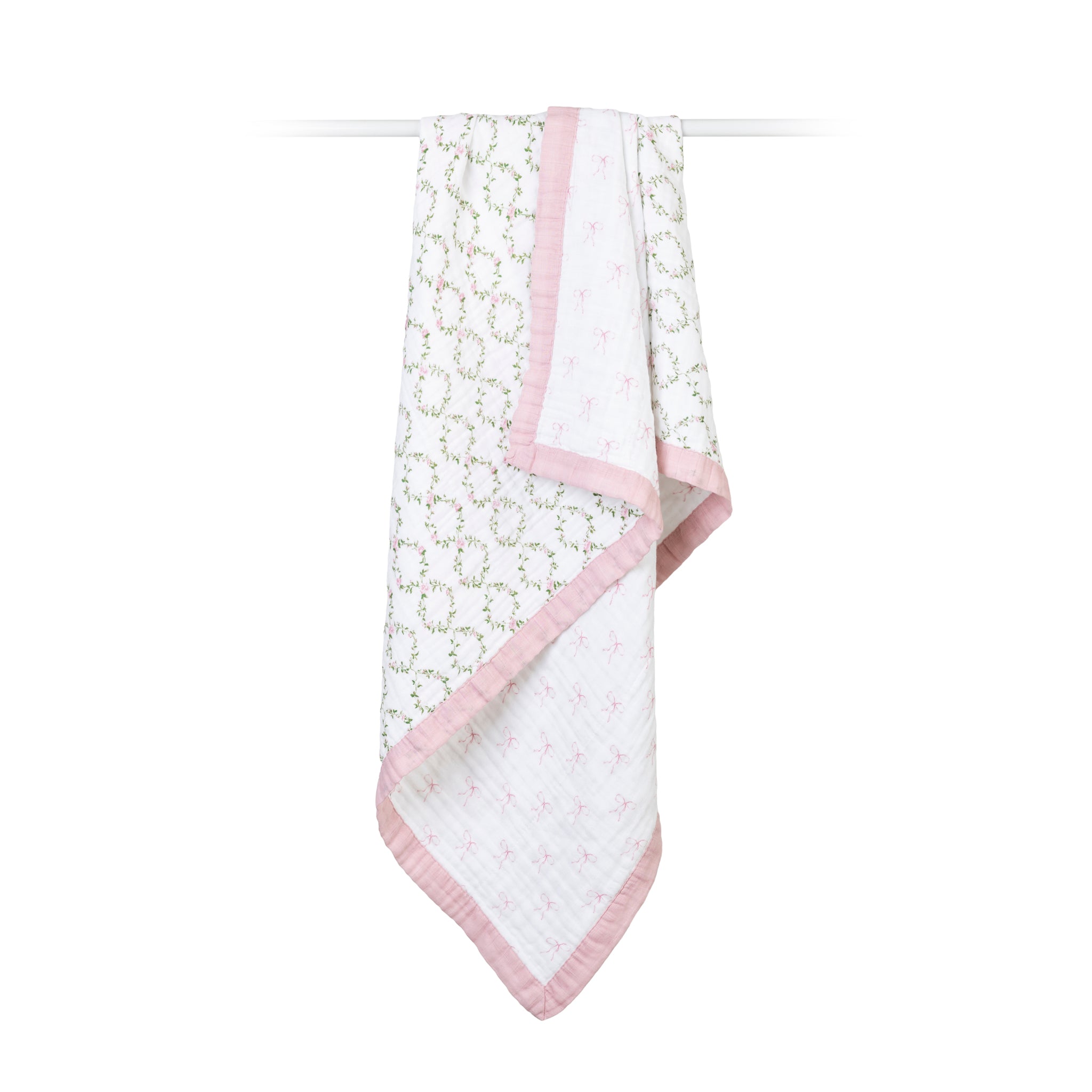 Bows & Rose Trellis - Classic Quilt