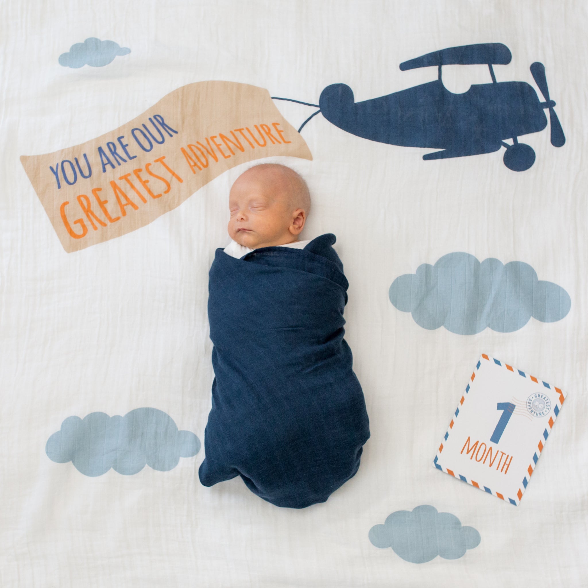 Greatest Adventure - Milestone Blanket