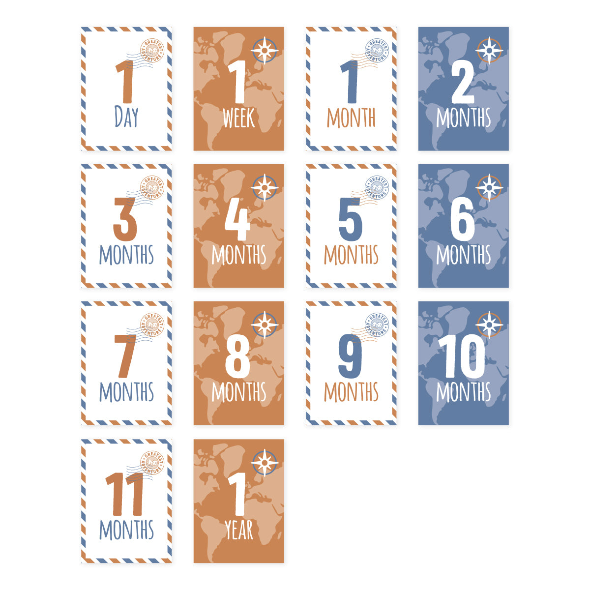 Greatest Adventure - Milestone Blanket