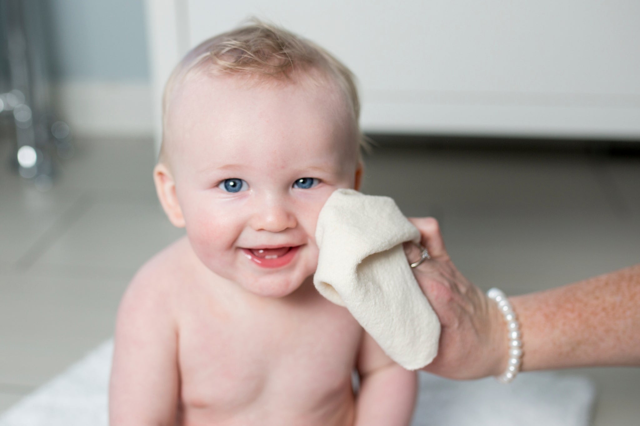 Organic Cotton Wash Cloths - Pack of 4