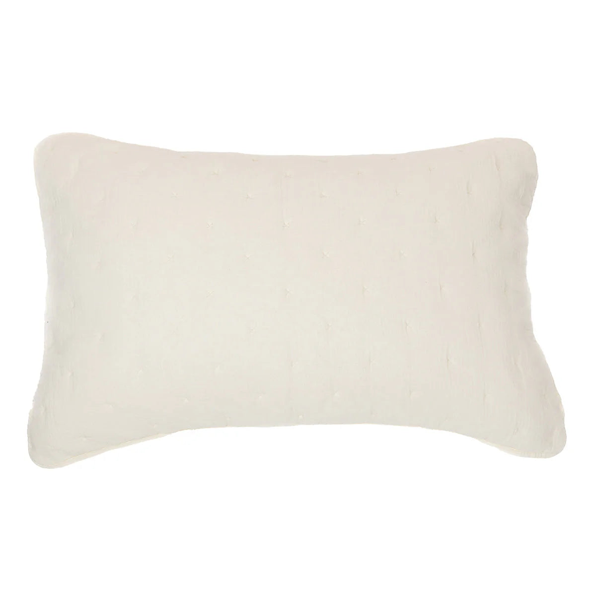 MUSLIN COTTON CREAM PILLOW SHAM