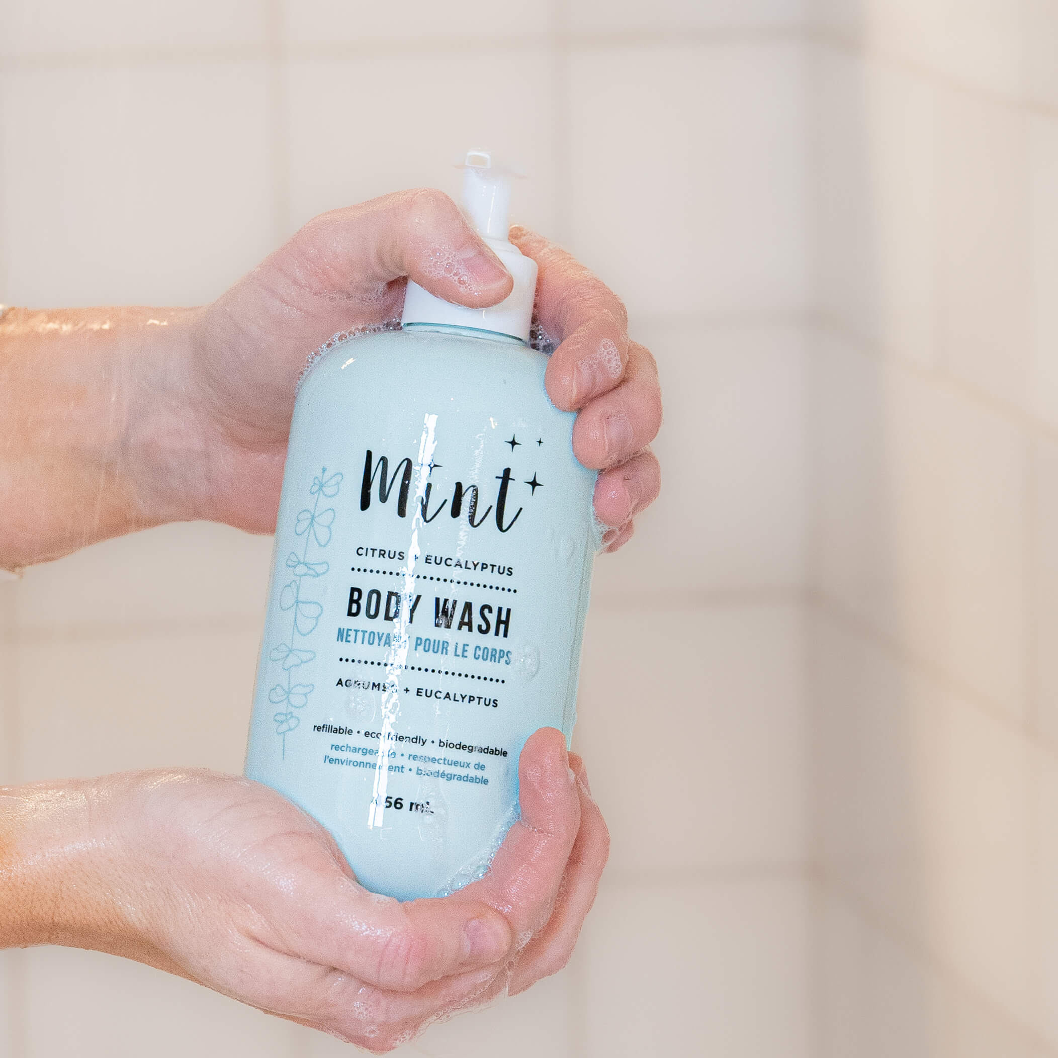 Mint Natural Body Wash