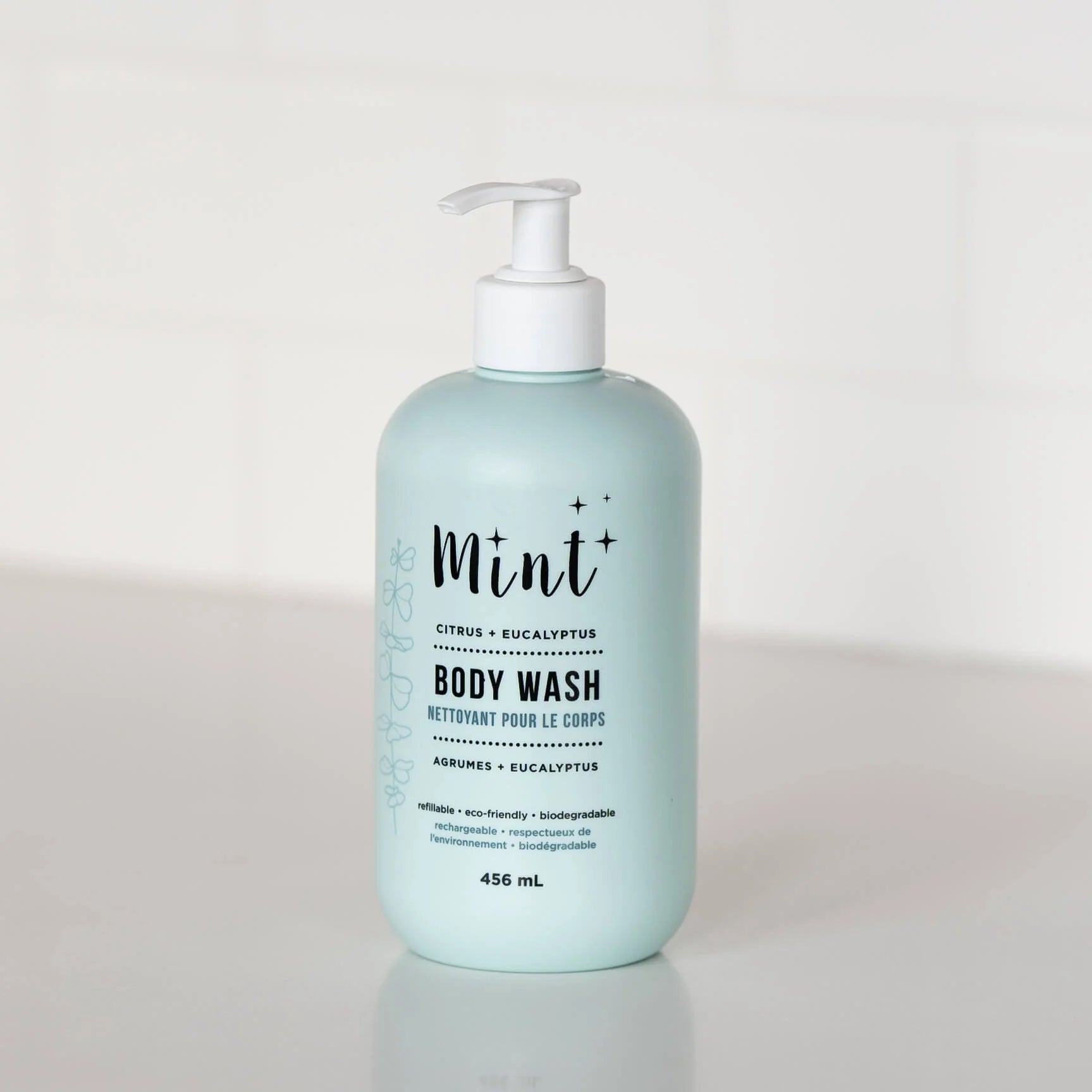 Mint Natural Body Wash