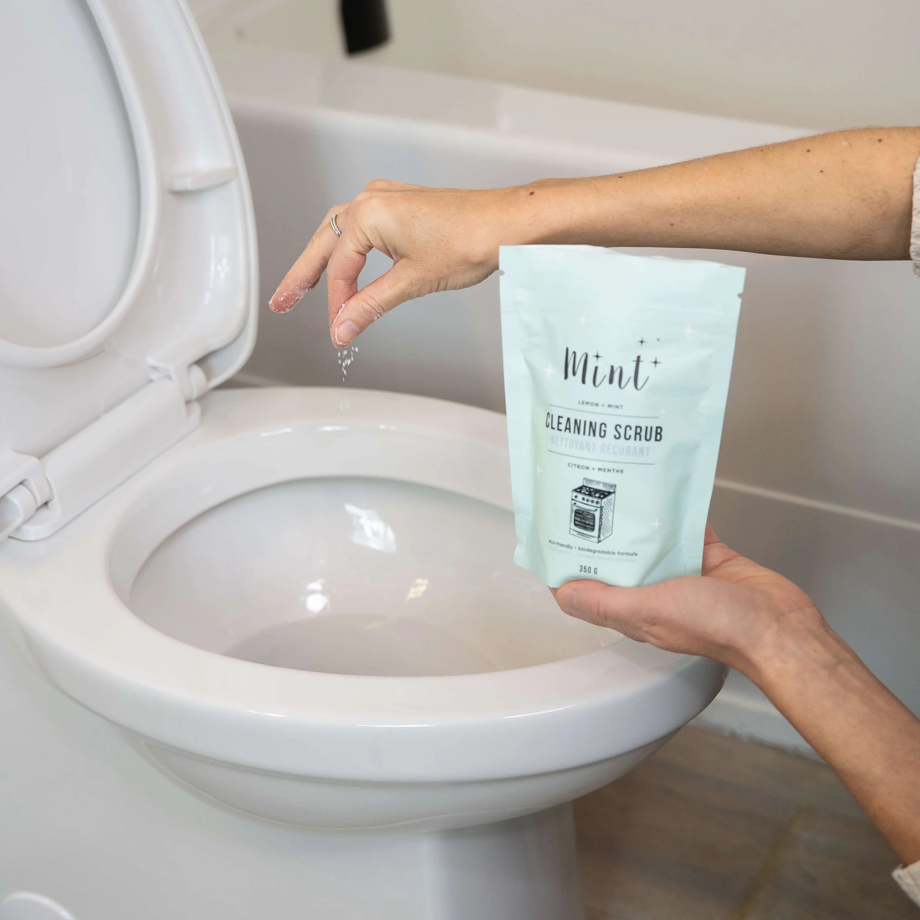 Mint Cleaning Scrub - 350g Bag