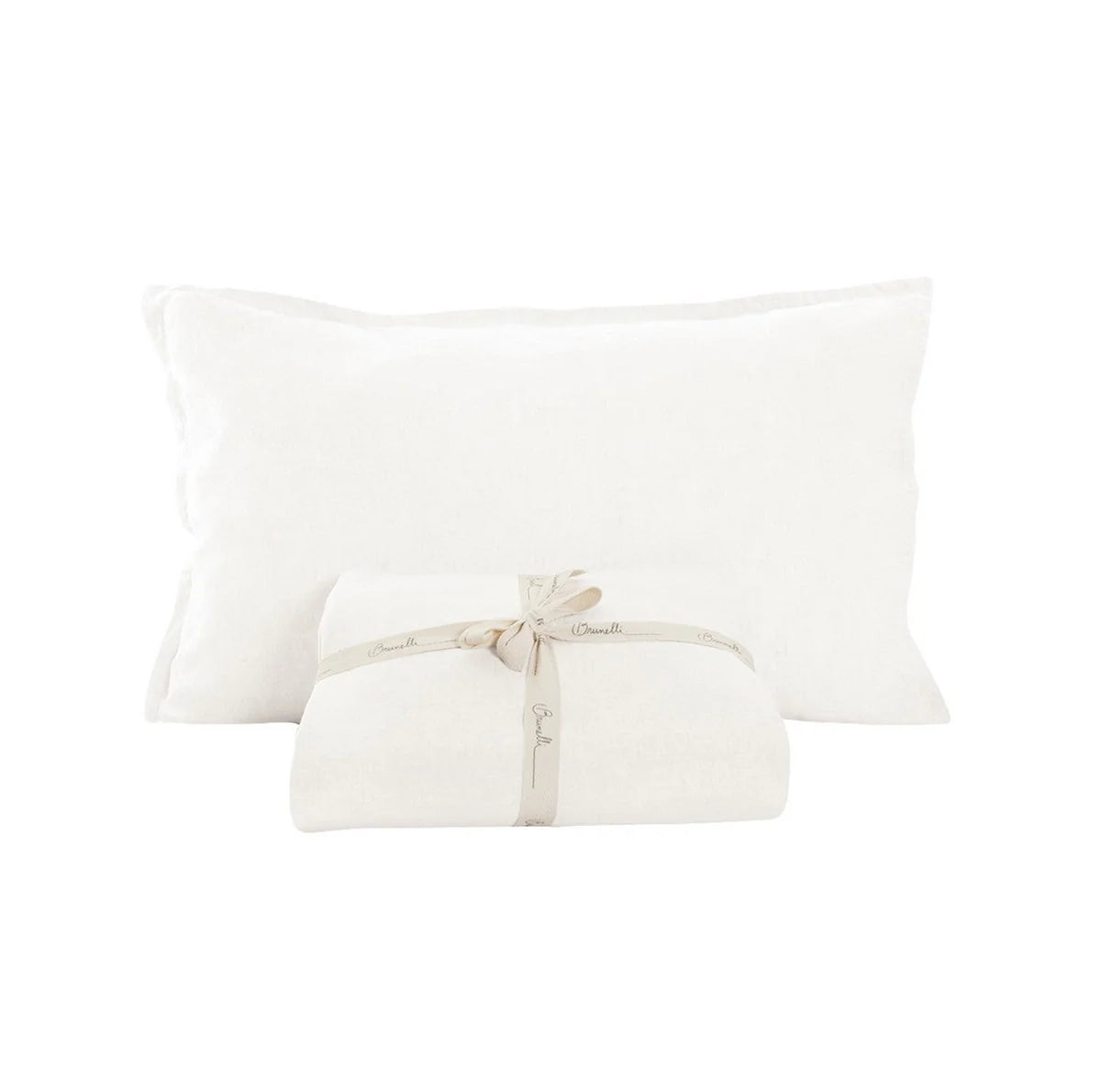 Linen Sheet Set – White - 100% Belgian Linen