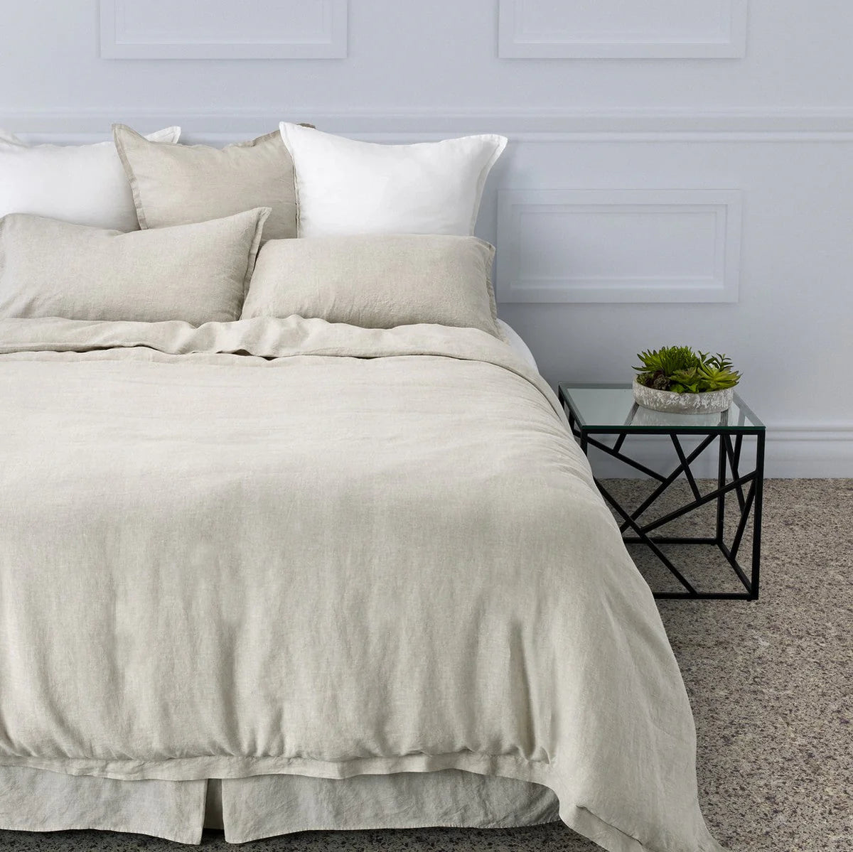 Jette Linen Duvet Cover – Natural - 100% Belgian Linen