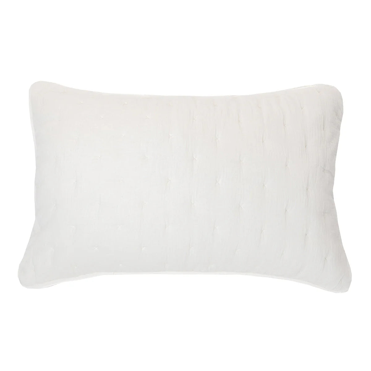 MUSLIN COTTON WHITE - PILLOW SHAM