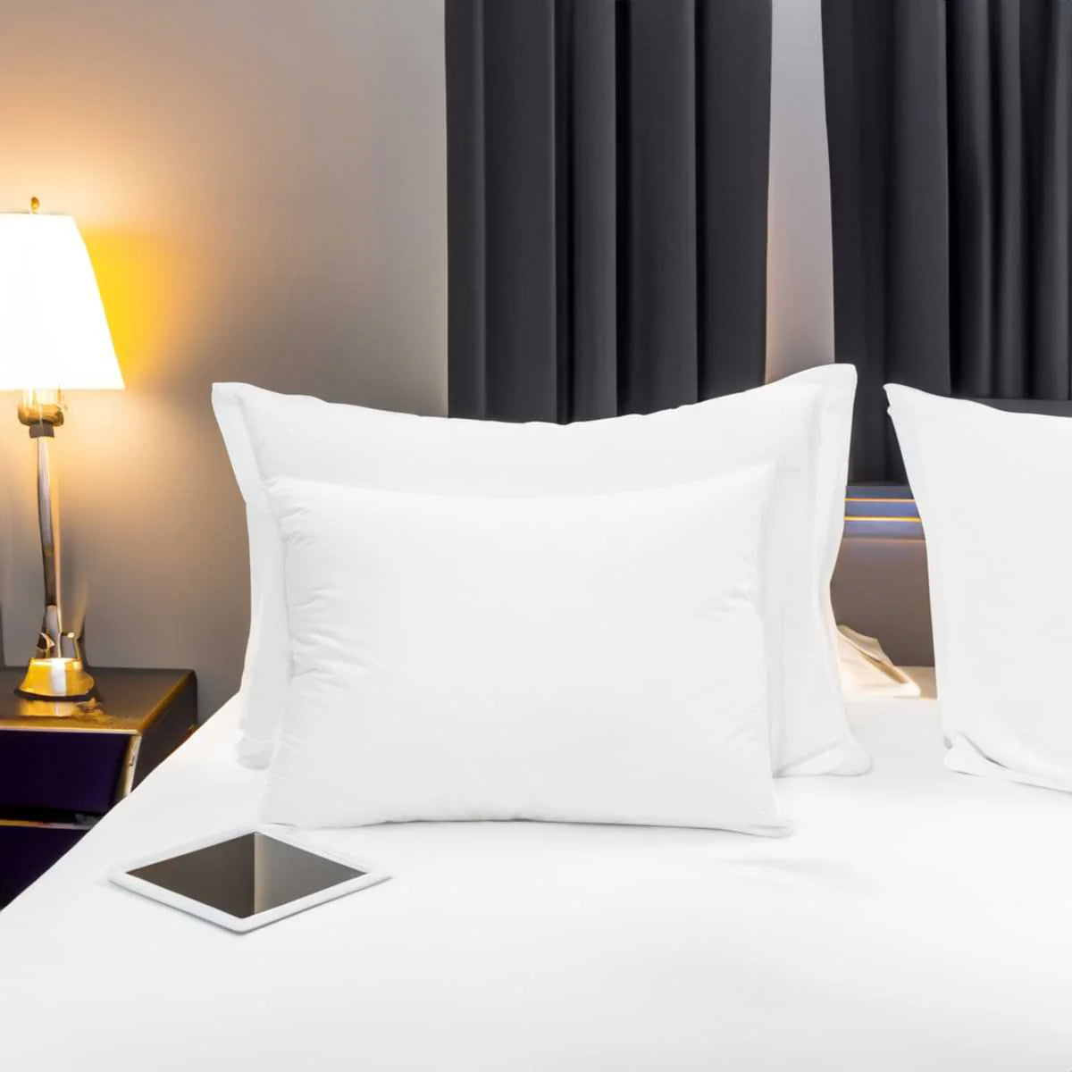 Luxury Diamond Pillow – Breathable Hypoallergenic Support | Made in Canada