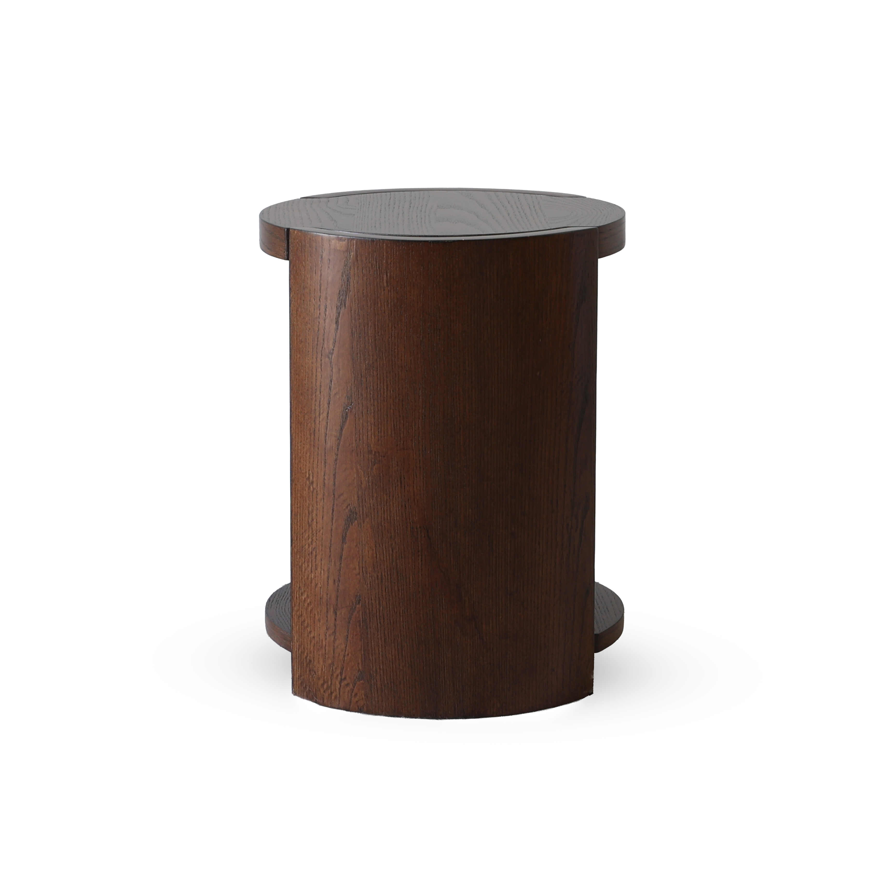 Forma End Table - Smoked Chestnut