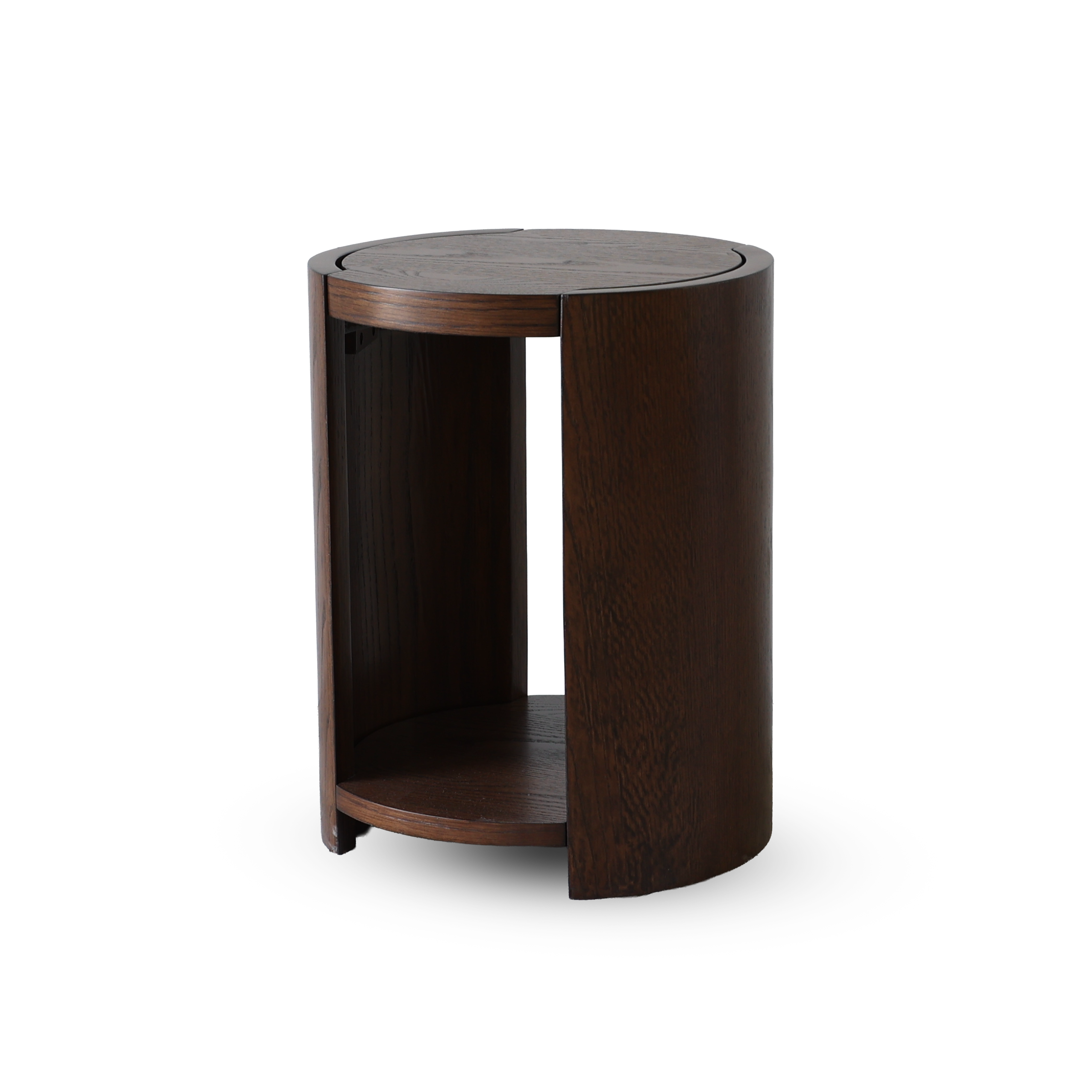 Forma End Table - Smoked Chestnut