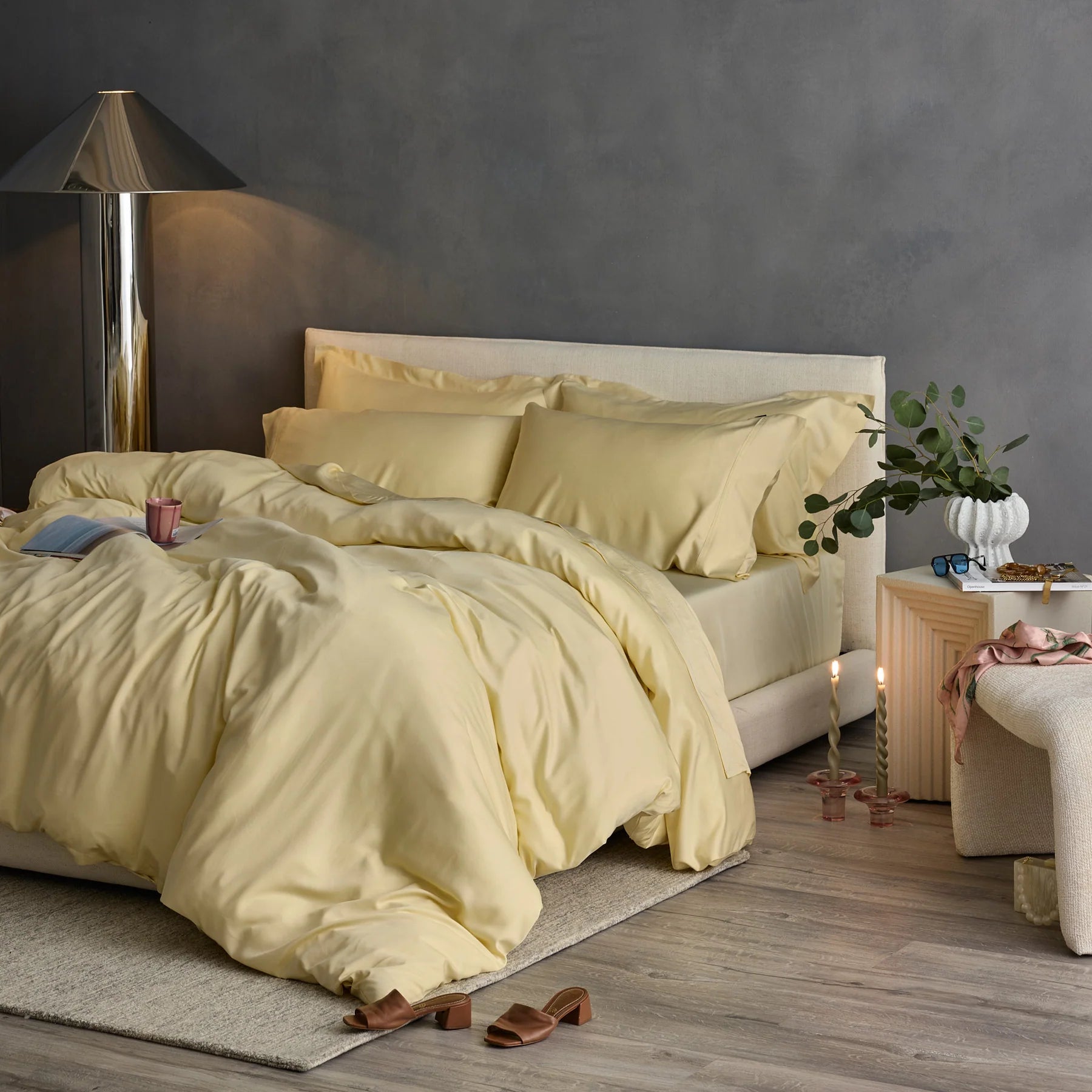 Iced Cooling Bamboo Sheet Set (HUSH)