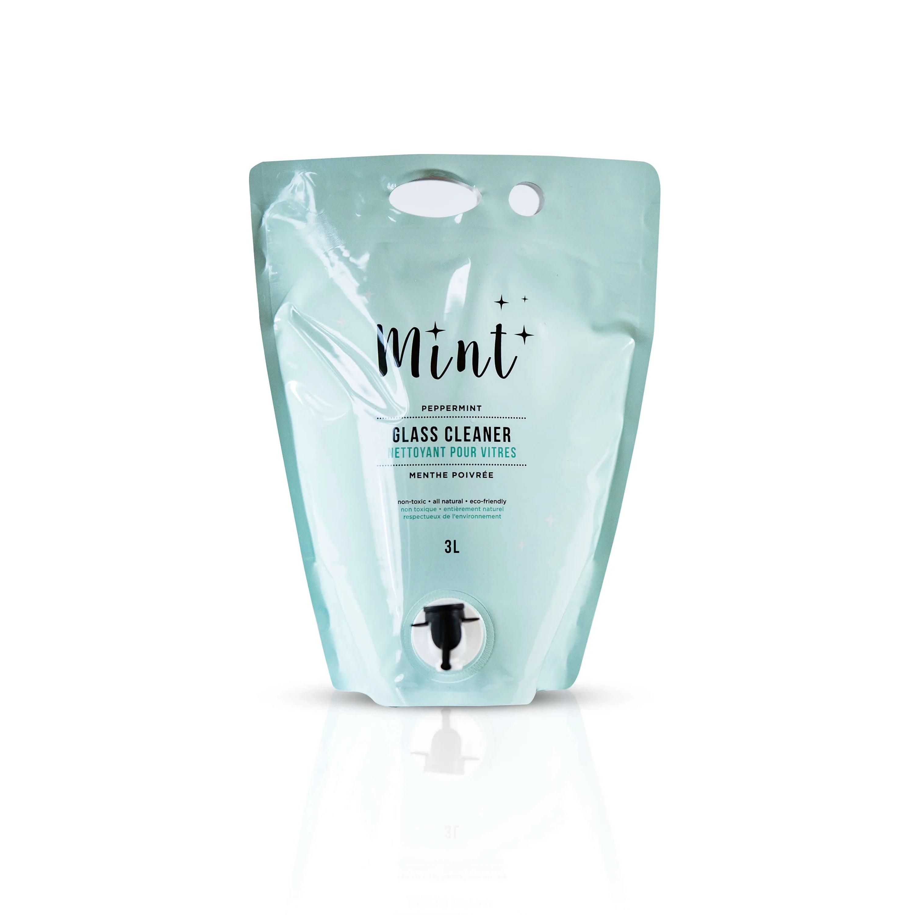 Mint Glass Cleaner - Party Pouch (Refill)