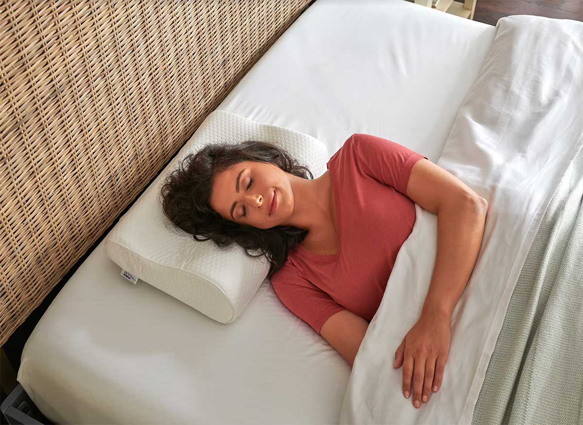 TEMPUR-Pedic® Neck Pillow – Pillow for Neck Pain Relief (Official Canadian Stock)