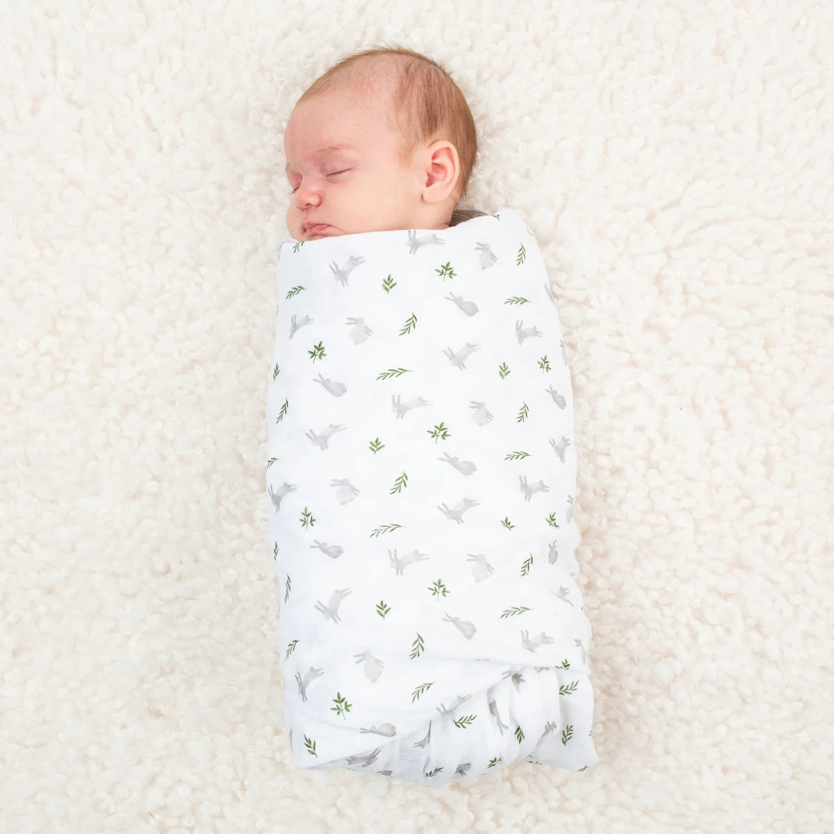 Bunnies - Muslin Swaddle