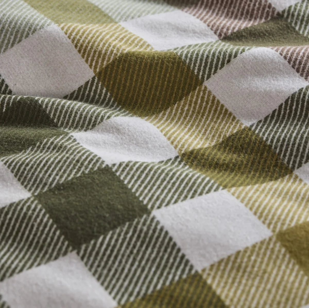 FREYA CHECK DUVET COVER