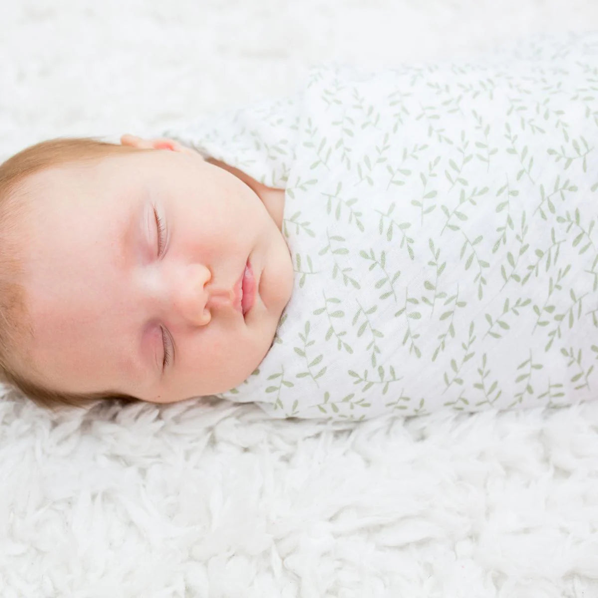 Greenery - Muslin Swaddle