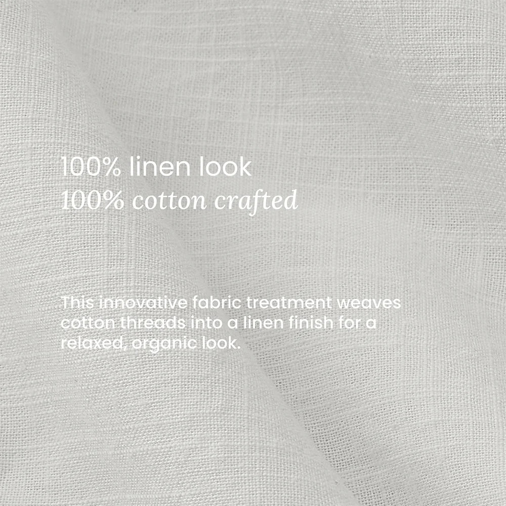 Hush Cloud Relaxed Weave Sheet Set - Snow