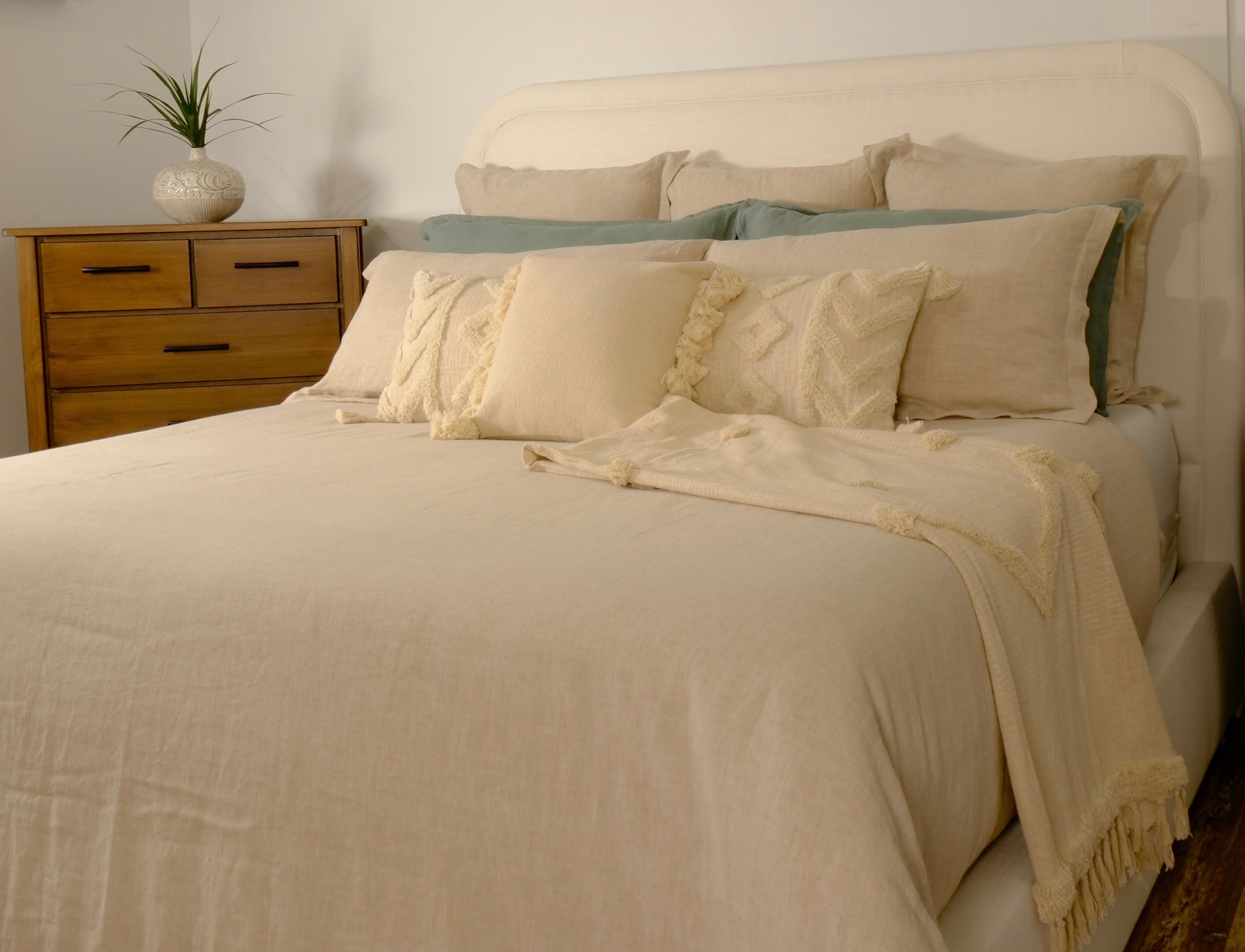 Jette Linen Duvet Cover – Natural - 100% Belgian Linen