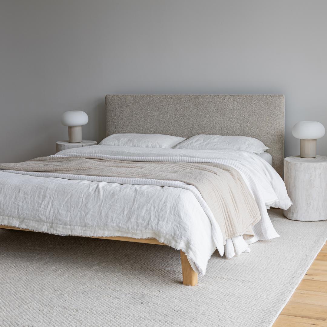 Luna Tool-free Bed - Natural Oak - King Size