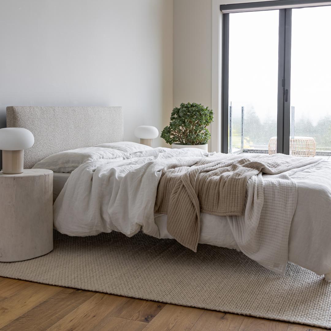 Luna Tool-free Bed - Natural Oak - King Size