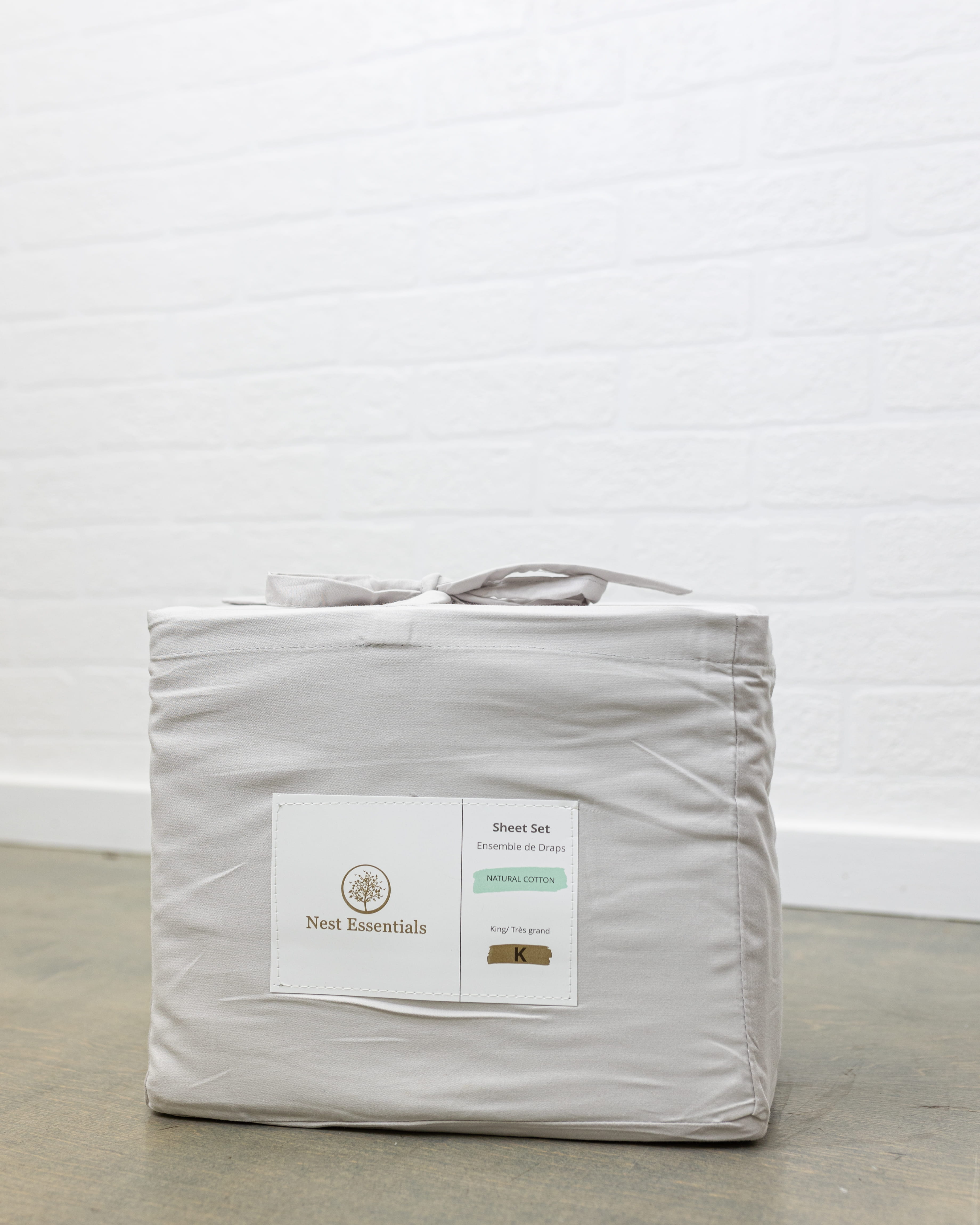 Sheet Set 500TC Cotton - Silver