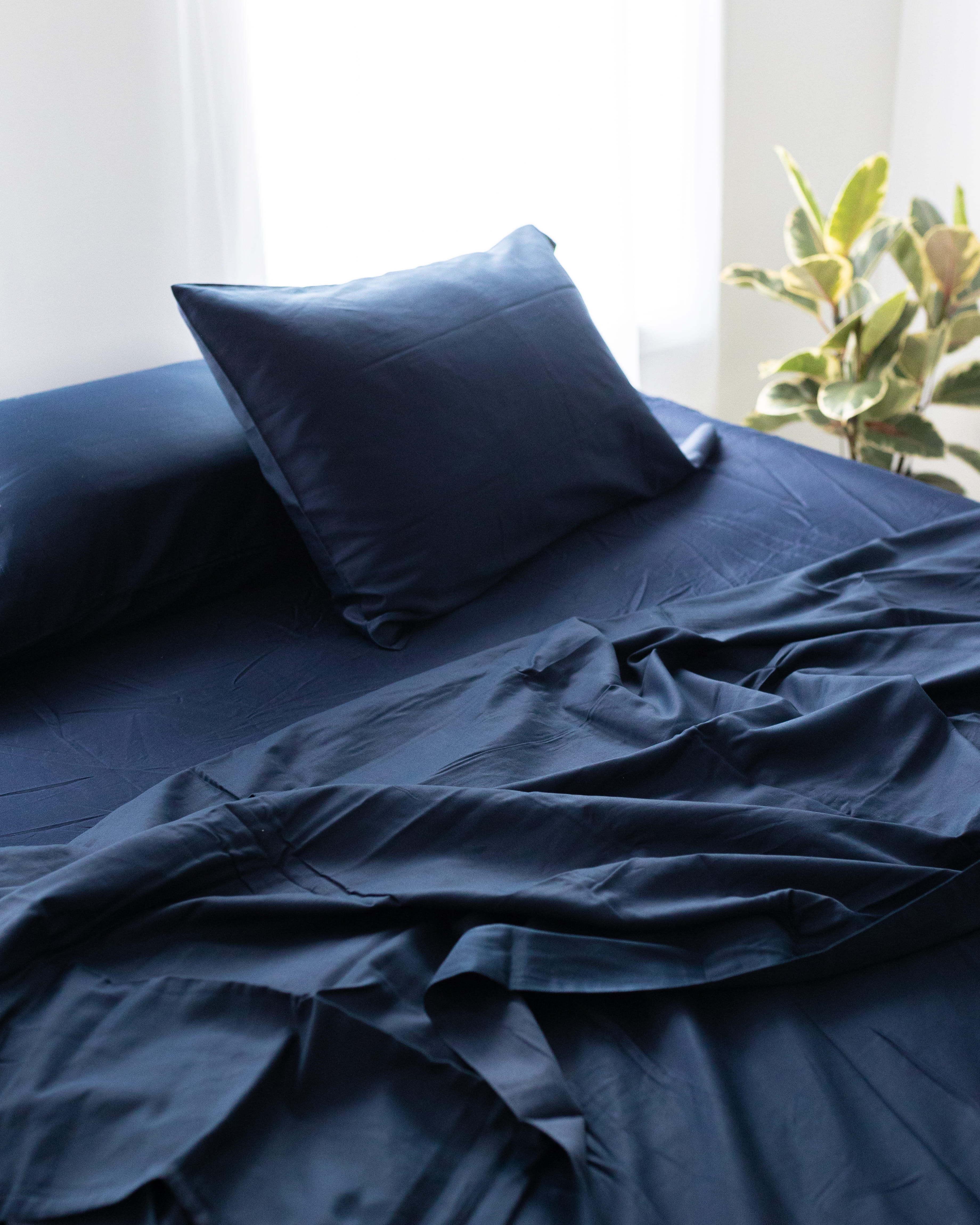 Sheet Set 300TC Cotton – Navy