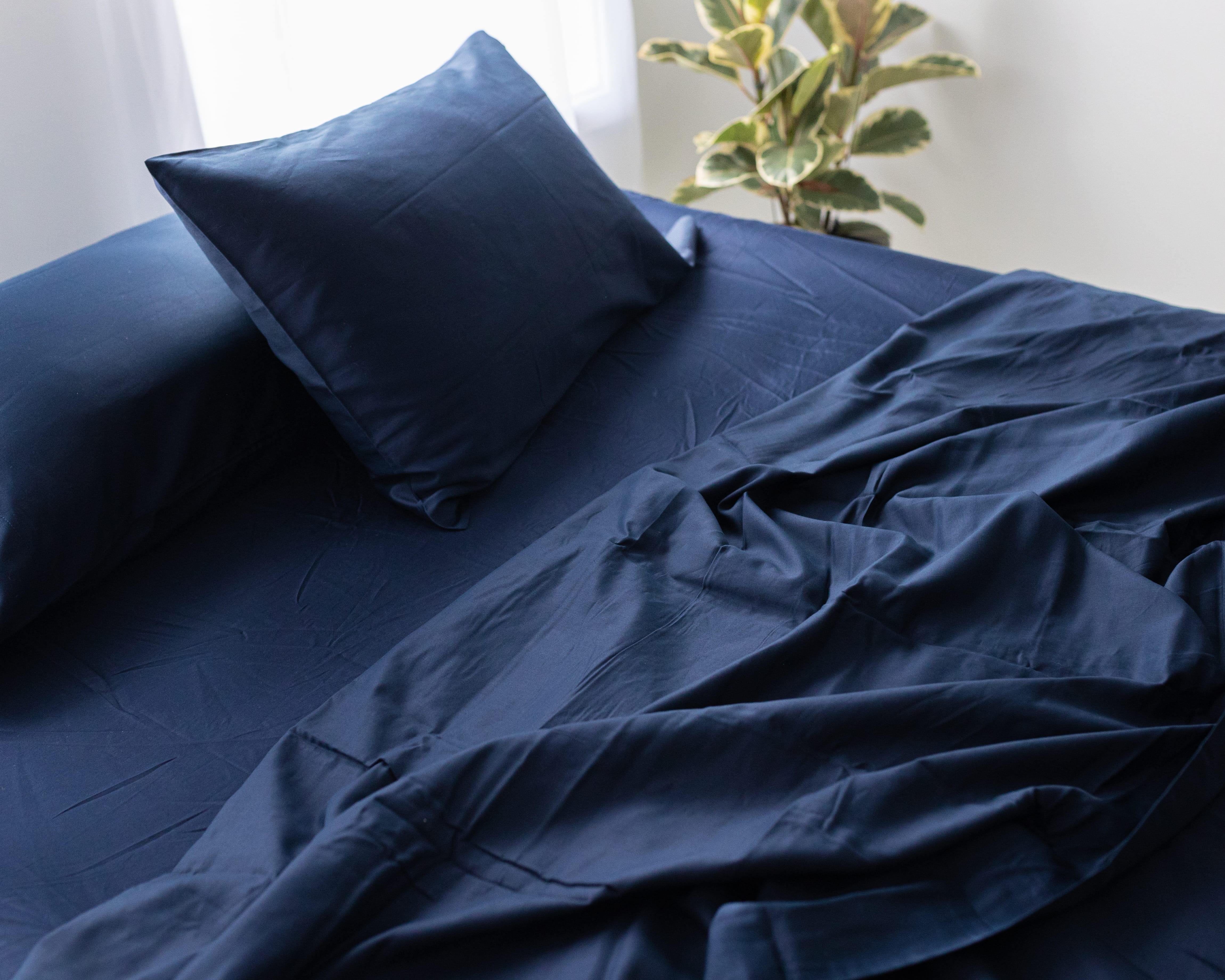 Sheet Set 300TC Cotton – Navy
