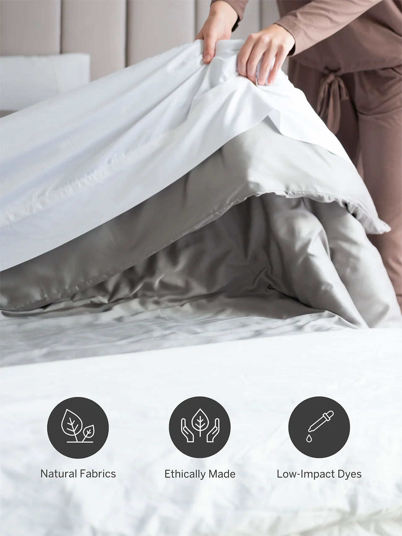 Bamboo Sheet Set - Grey