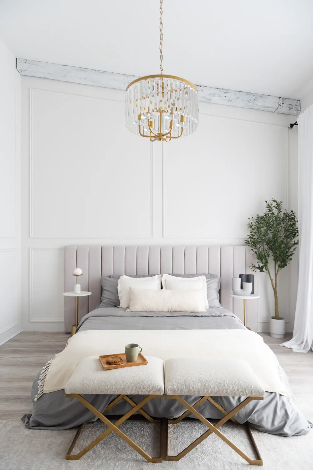 Bamboo Duvet Cover Set - White