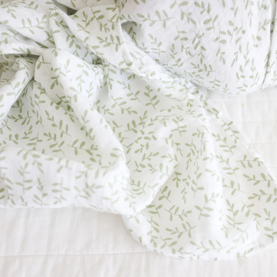Greenery - Muslin Swaddle