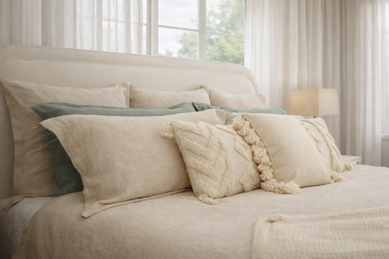 Linen Duvet Cover – Natural - 100% Belgian Linen