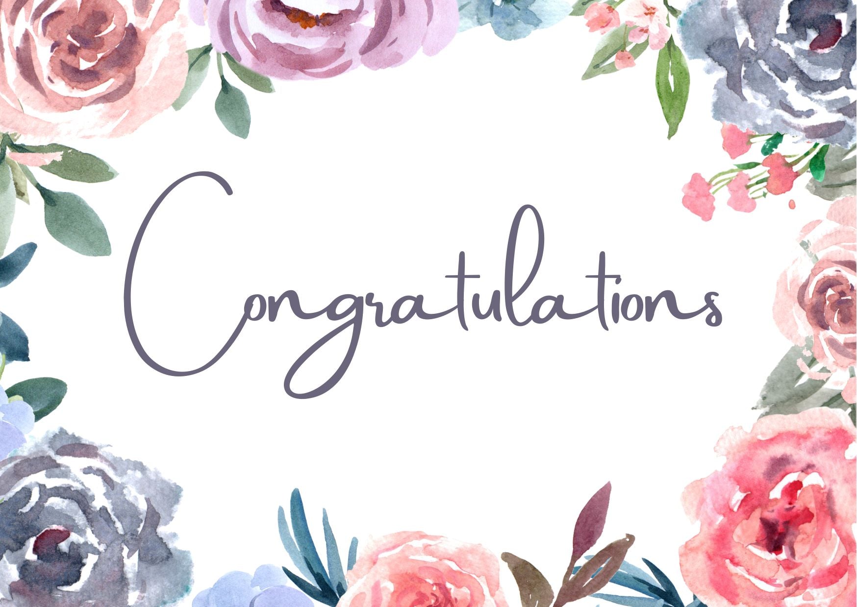 Congratulations Gift Card