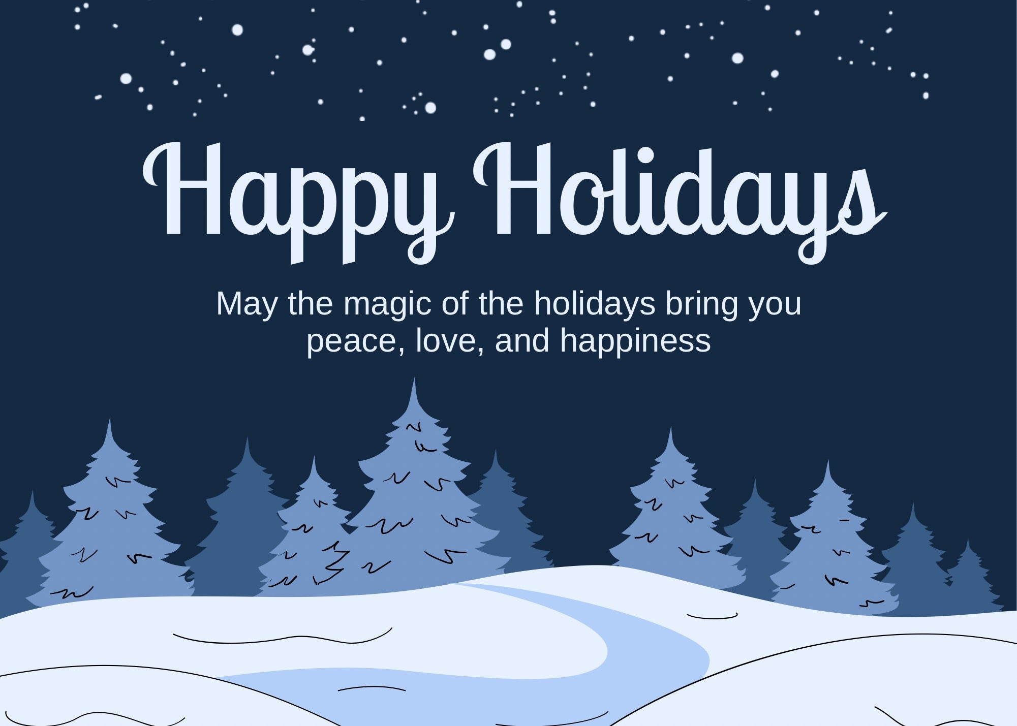 Gift Card - HAPPY HOLIDAYS - 2