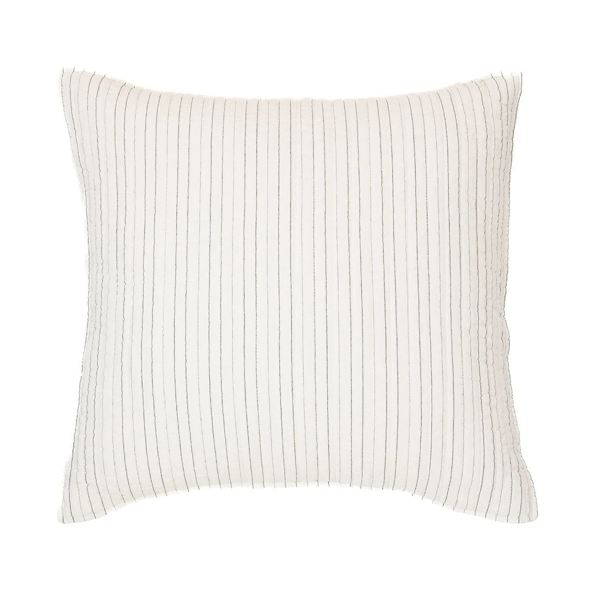 COREY STRIPED EUROPEAN PILLOW SHAM