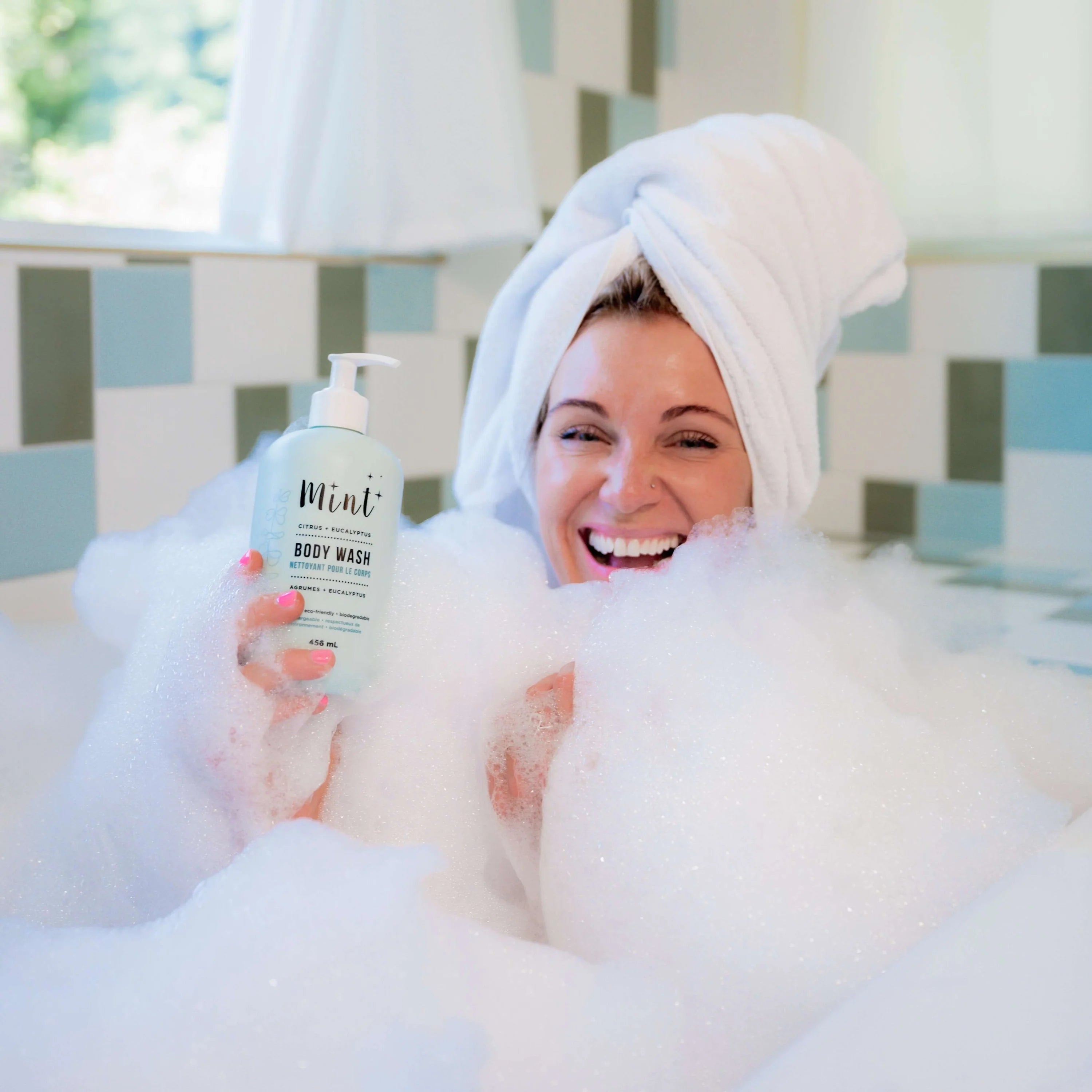 Mint Natural Body Wash