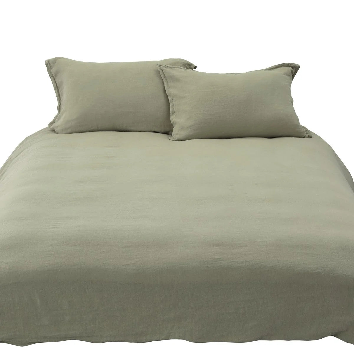 Linen Duvet Cover – Sage Green - 100% Belgian Linen