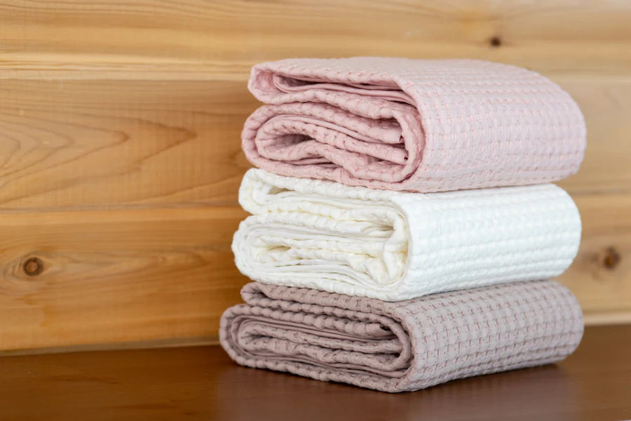 Sand - Waffle Blankets