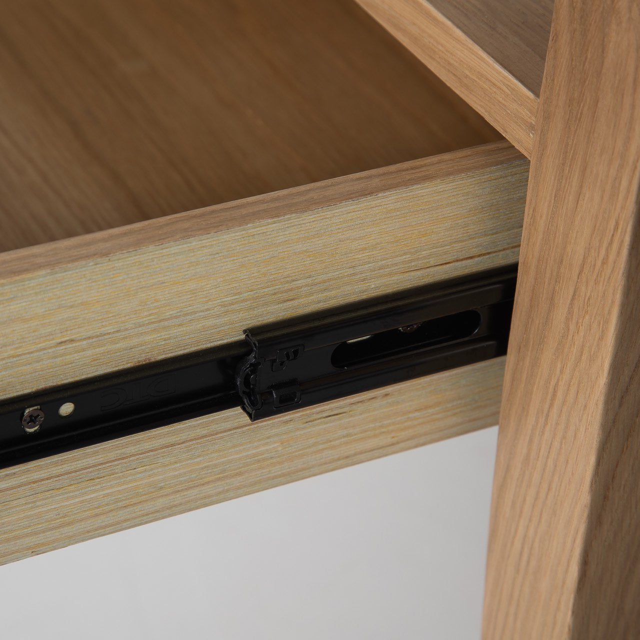 Hara 1 Drawer Accent Table - Natural Oak