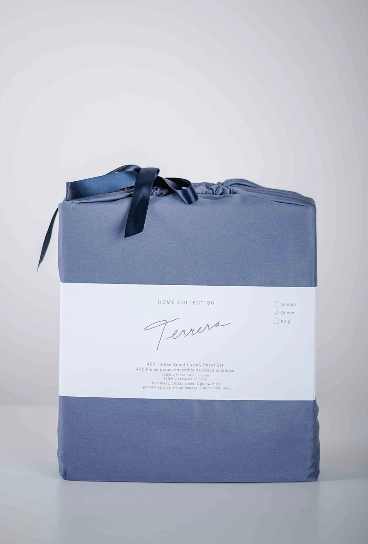 Bamboo Sheet Set - Mineral Blue