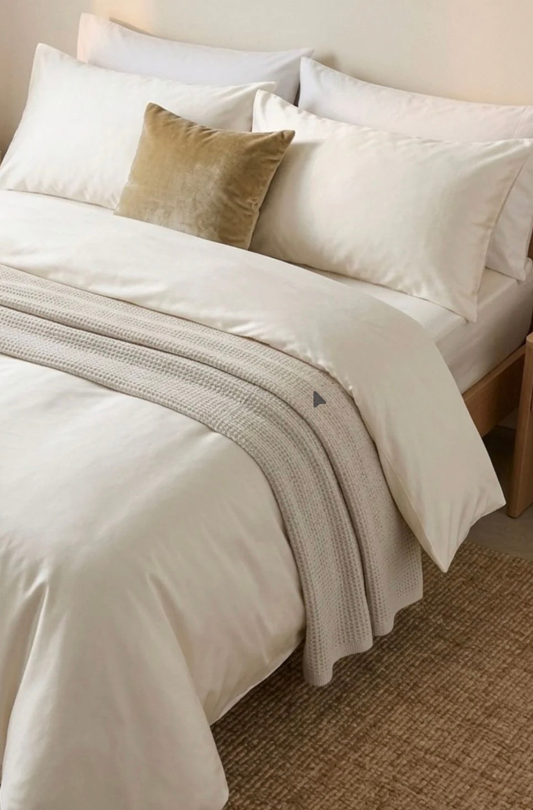 Bamboo Duvet Cover Set - Pearl