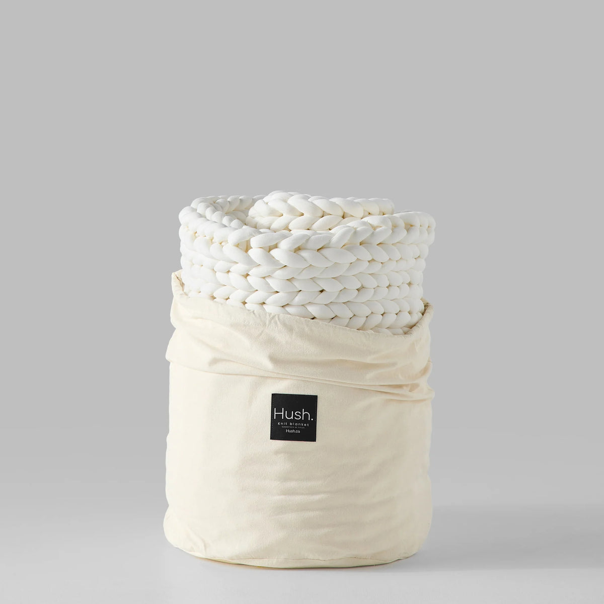 Knit Weighted Blanket :: Everyday Cotton